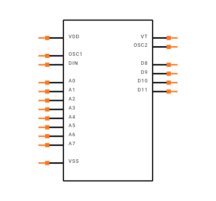 HT12D Symbol