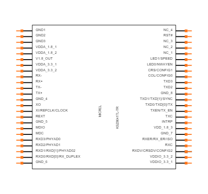 KSZ8041TL-TR Symbol