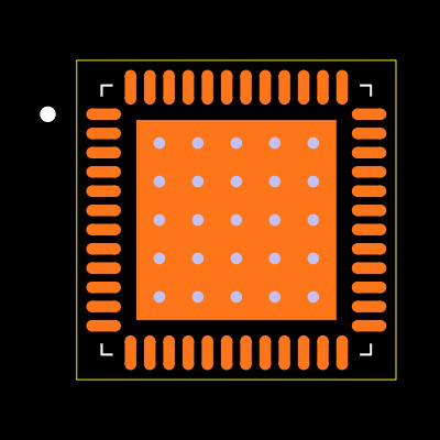 KSZ9031RNXCC Footprint