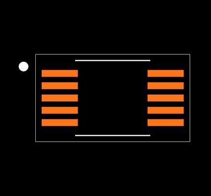 MCP1256-E/UN Footprint