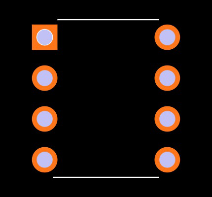 MCP1407-E/P Footprint