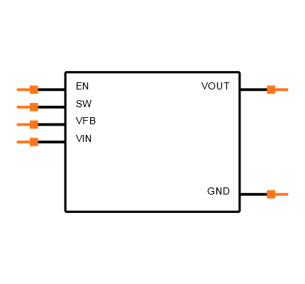 MCP16251T-I/CH Symbol