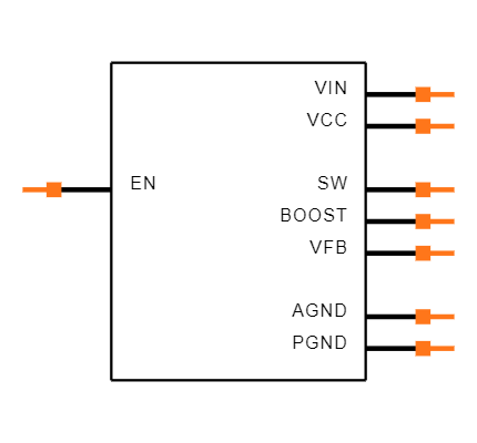 MCP16311-E/MS Symbol