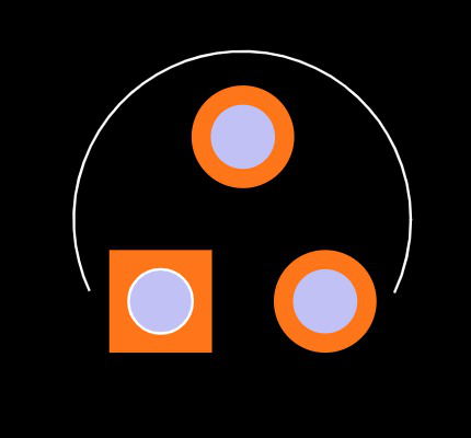MCP1702-5002E/TO Footprint