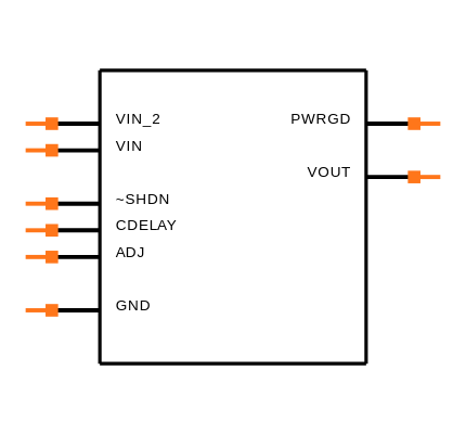 MCP1725T-2502E/SN Symbol