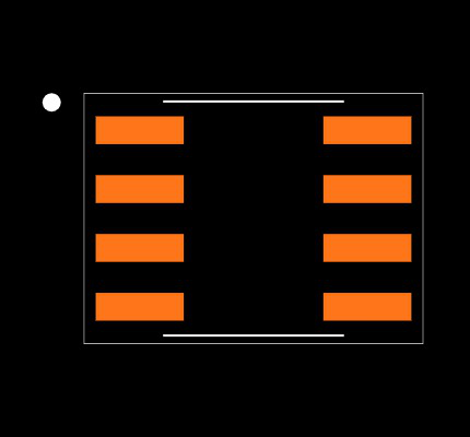 MCP1727-1802E/SN Footprint