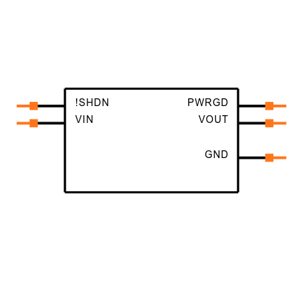 MCP1824T-5002E/OT Symbol