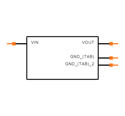 MCP1825S-1802E/DB Symbol