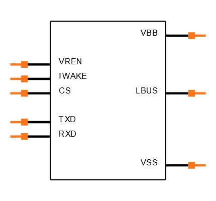 MCP2003B-E/SN Symbol