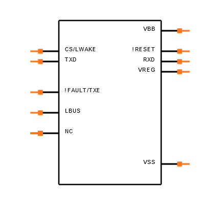 MCP2022-500E/SL Symbol