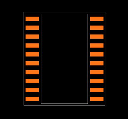 MCP2210T-I/SS Footprint