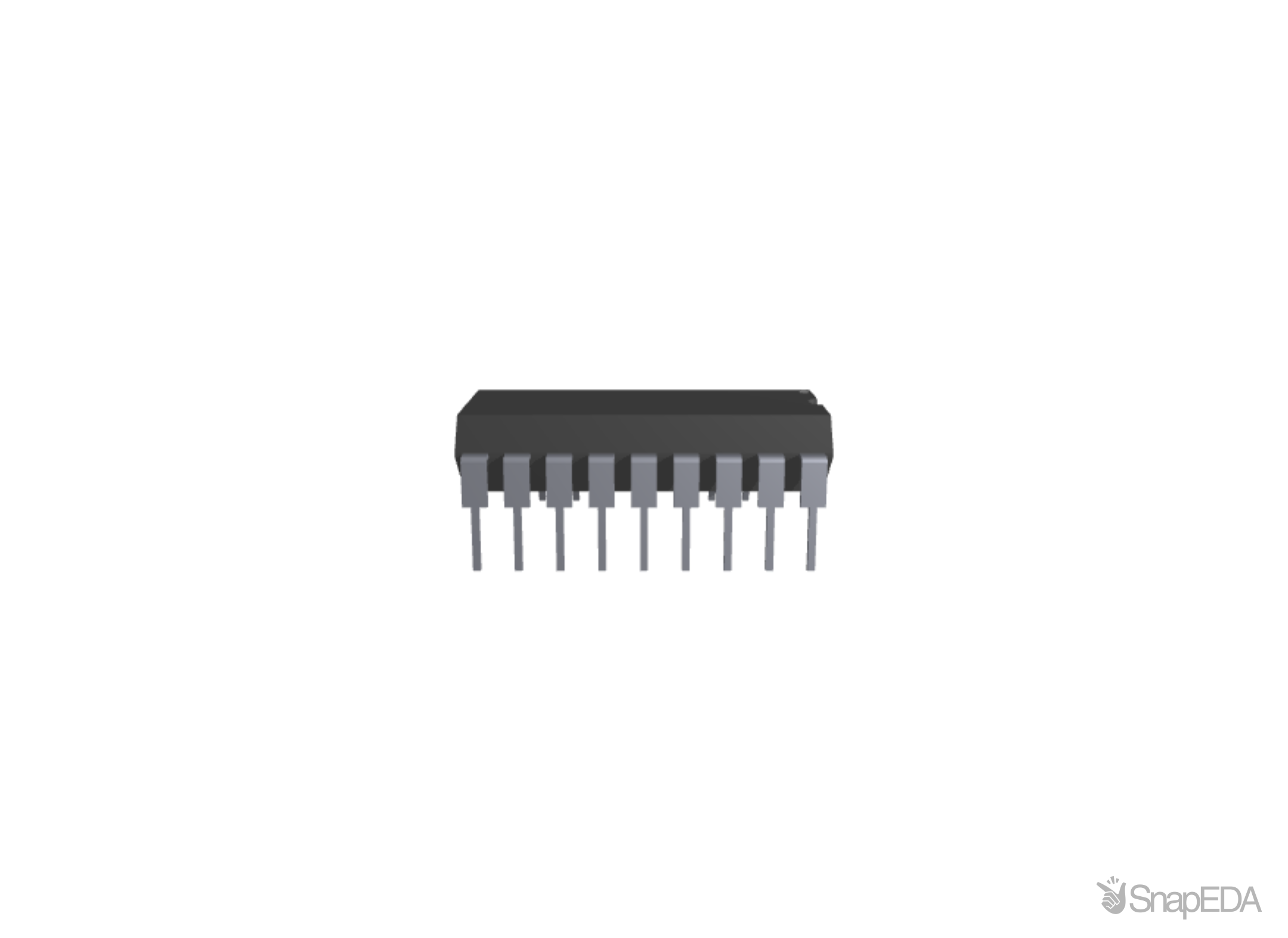 MCP23S09-E/P 3D Model