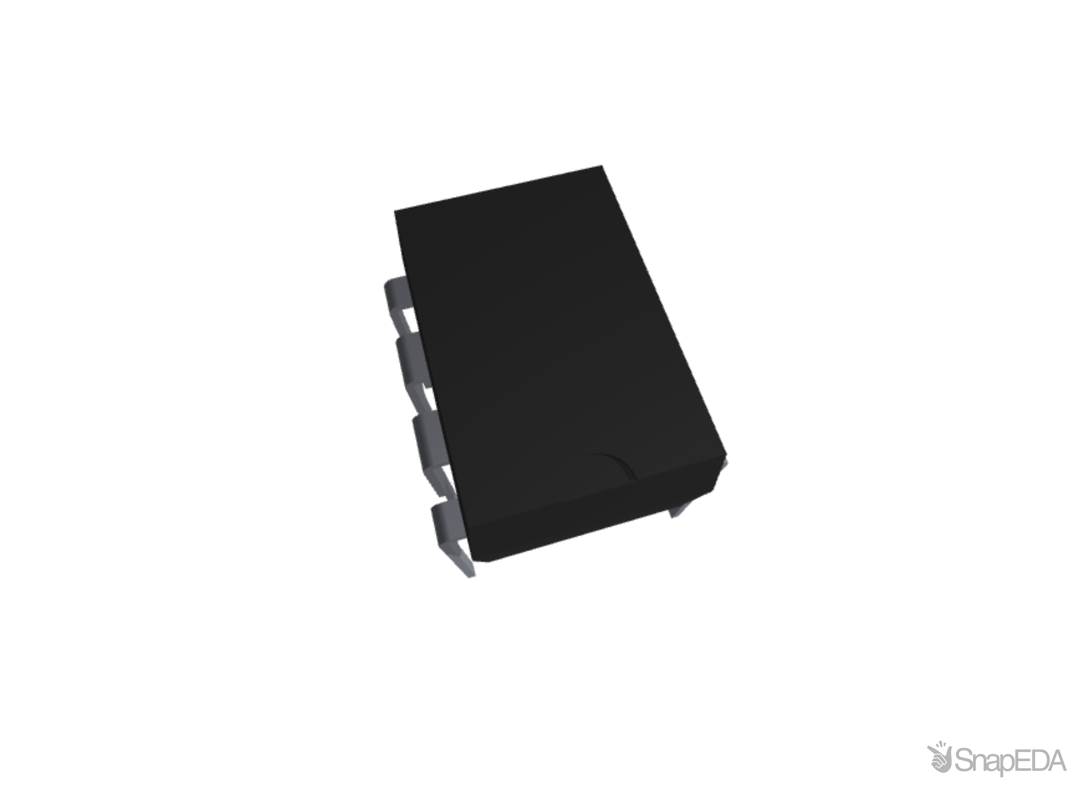 MCP3201-CI/P 3D Model