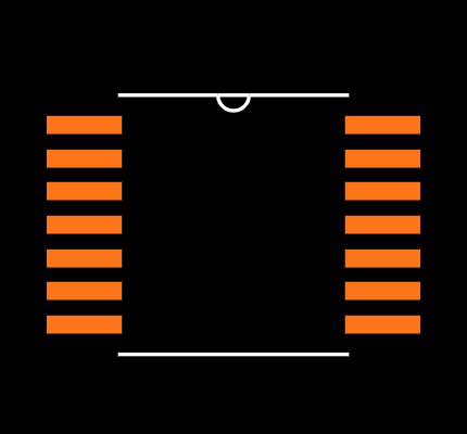 MCP3424-E/ST Footprint