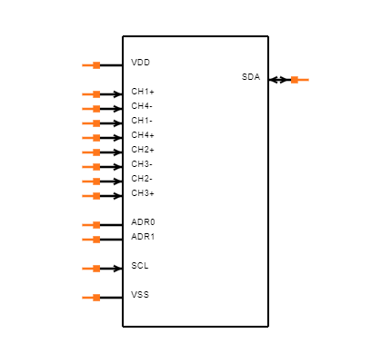MCP3428T-E/SL Symbol