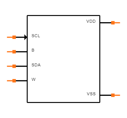 MCP4017T-502E/LT Symbol