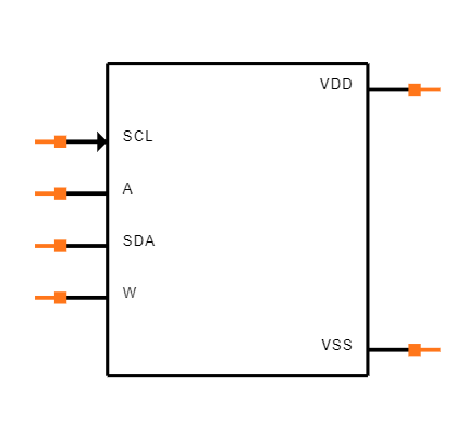MCP4018T-503E/LT Symbol