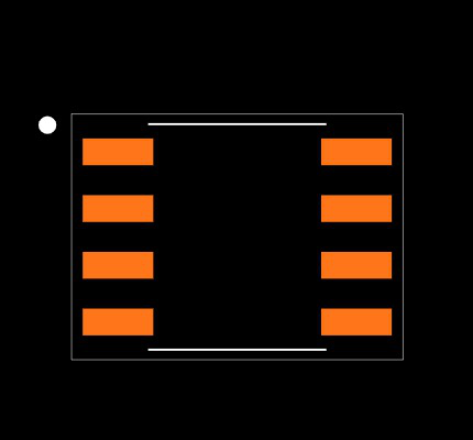 MCP4021-503E/SN Footprint