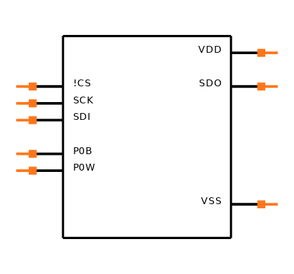 MCP4162-104E/SN Symbol
