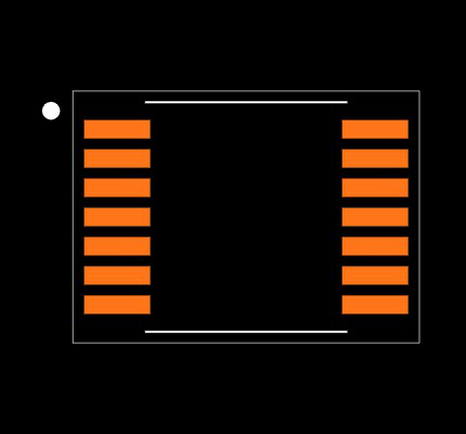 MCP41HV31-103E/ST Footprint
