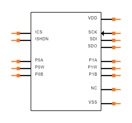 MCP4231-502E/SL Symbol