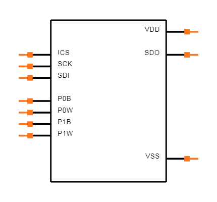 MCP4232-103E/UN Symbol