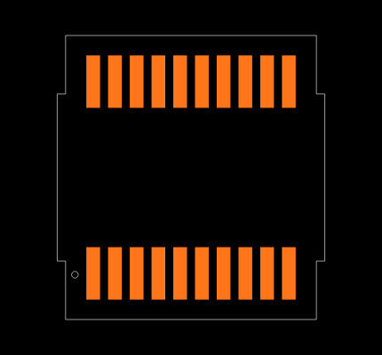 MCP4361-503E/ST Footprint