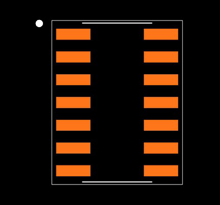 MCP6074-E/SL Footprint