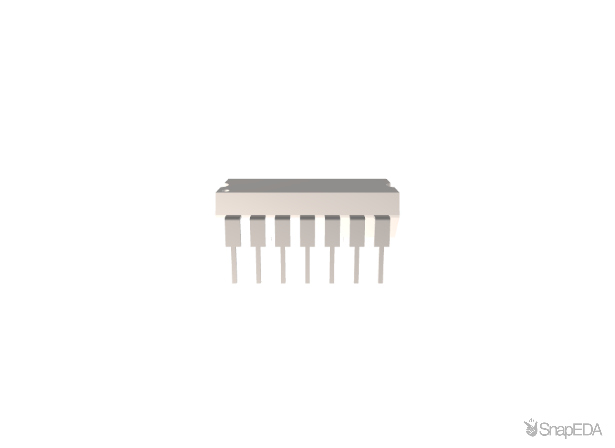 MCP6144-I/P 3D Model