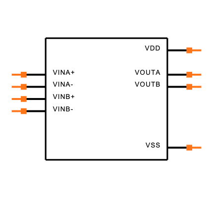 MCP617-I/P Symbol