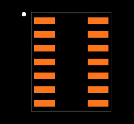 MCP619-I/SL Footprint