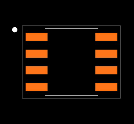 MCP6231-E/SN Footprint