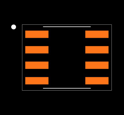 MCP6295-E/SN Footprint