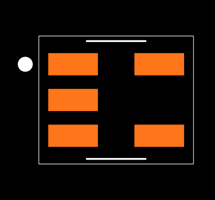 MCP6561UT-E/OT Footprint
