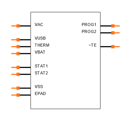 MCP73838T-FJI/MF Symbol