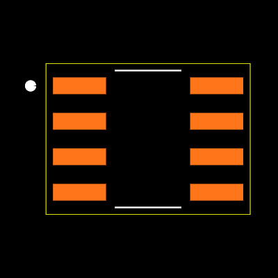 MIC4452YM Footprint