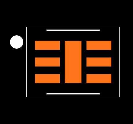 MIC5353-3.3YMT-TR Footprint