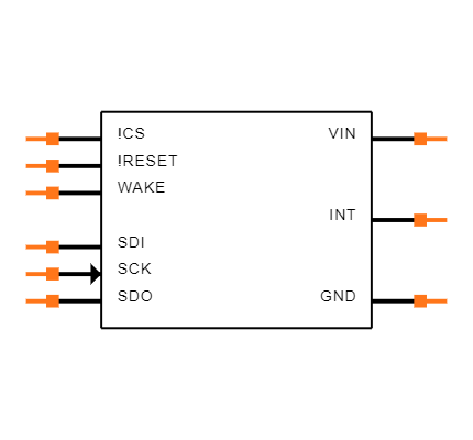 MRF24J40MDT-I/RM Symbol