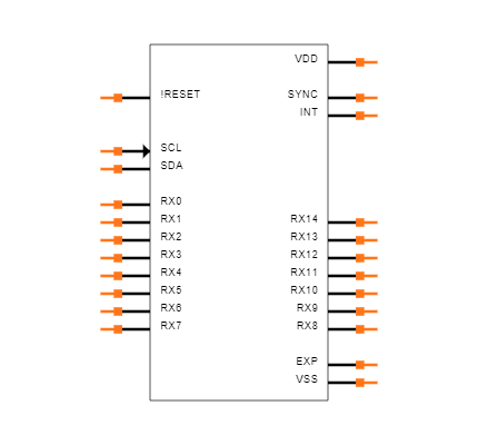 MTCH6102T-I/MV Symbol