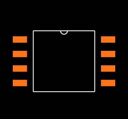 PIC12C508-04I/SM Footprint