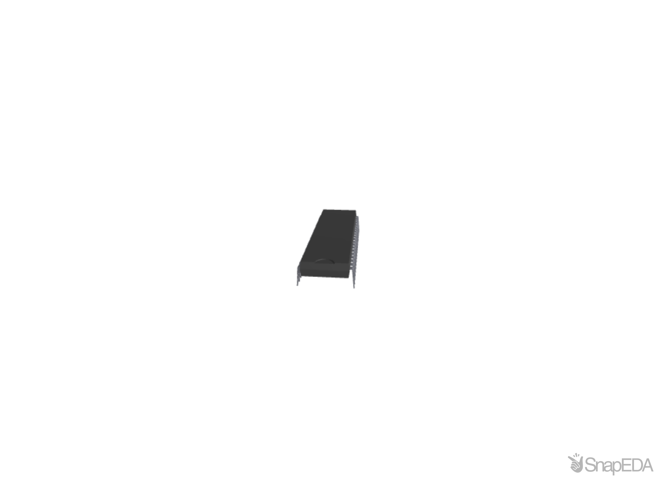 PIC16C74A-10/P 3D Model