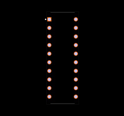 PIC16F1769-E/P Footprint