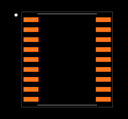 PIC16LF88-I/SO Footprint
