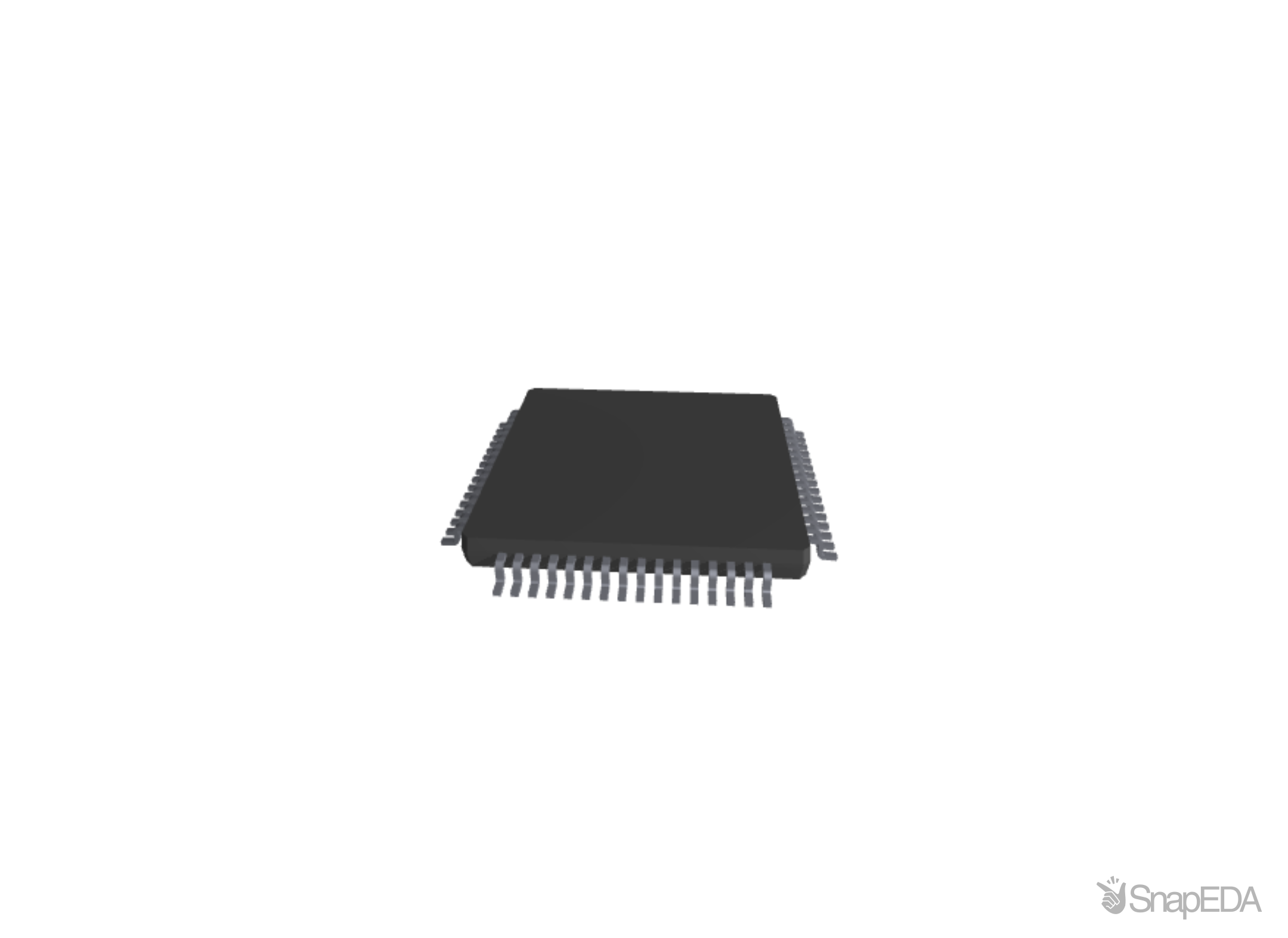 PIC18C601-I/PT 3D Model