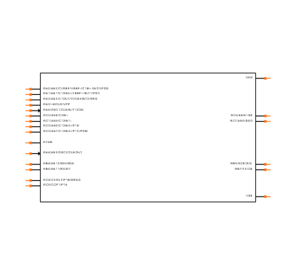PIC18F14K22-I/ML Symbol