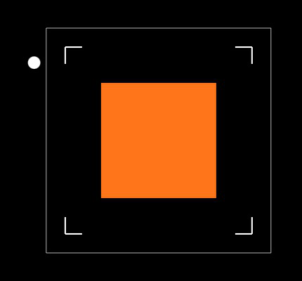 PIC18F24J11-I/ML Footprint