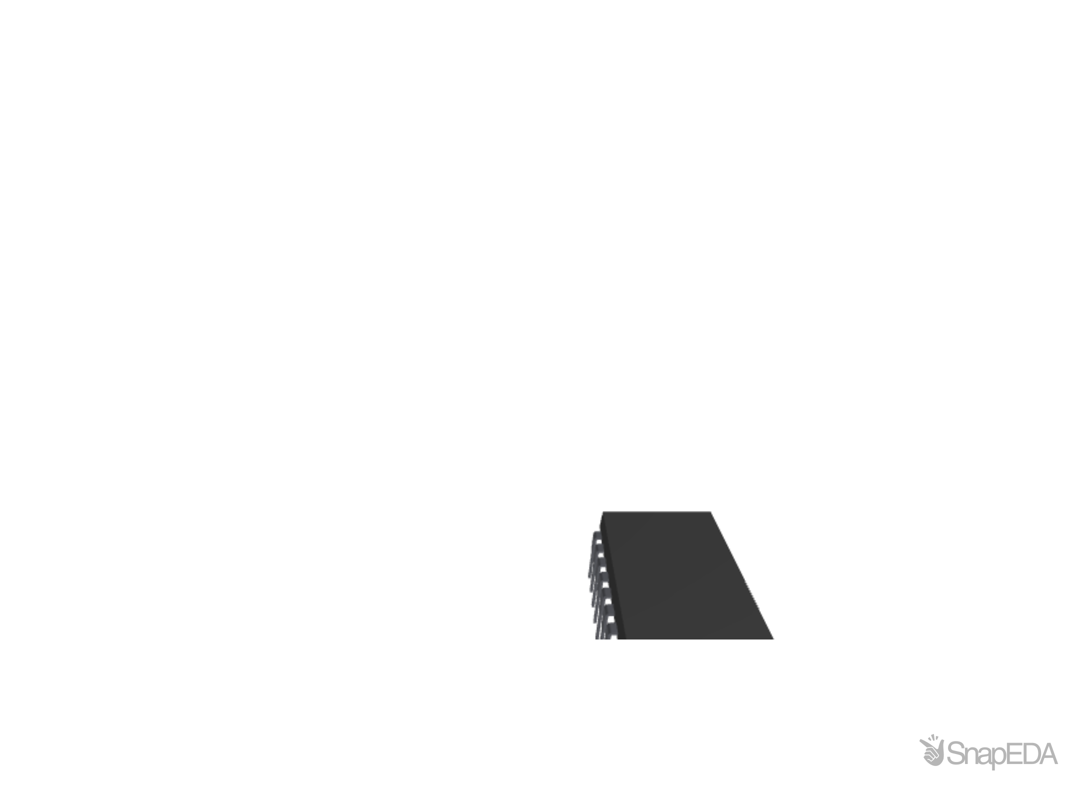 PIC18F4331-I/P 3D Model