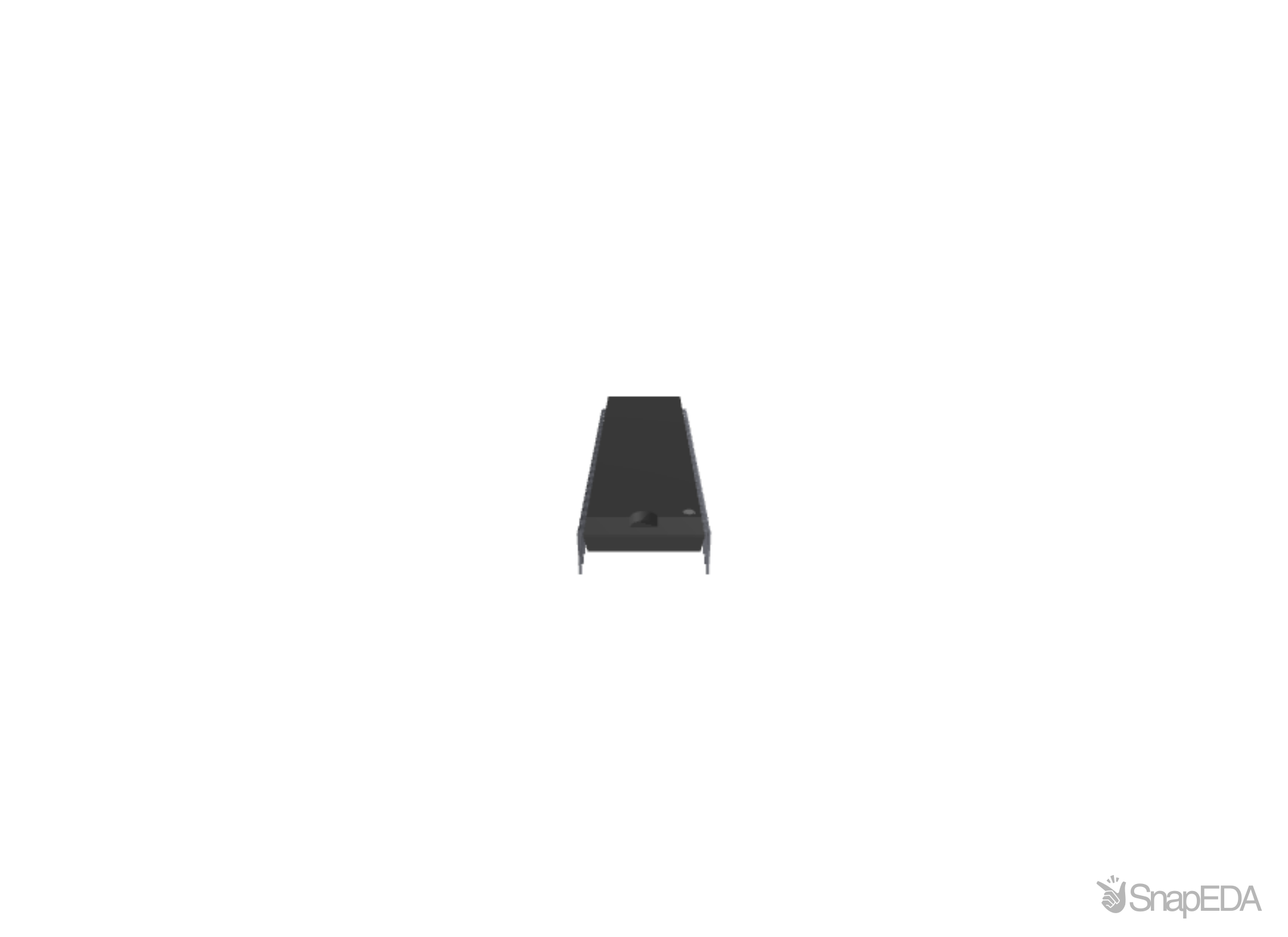 PIC18F452-I/P 3D Model