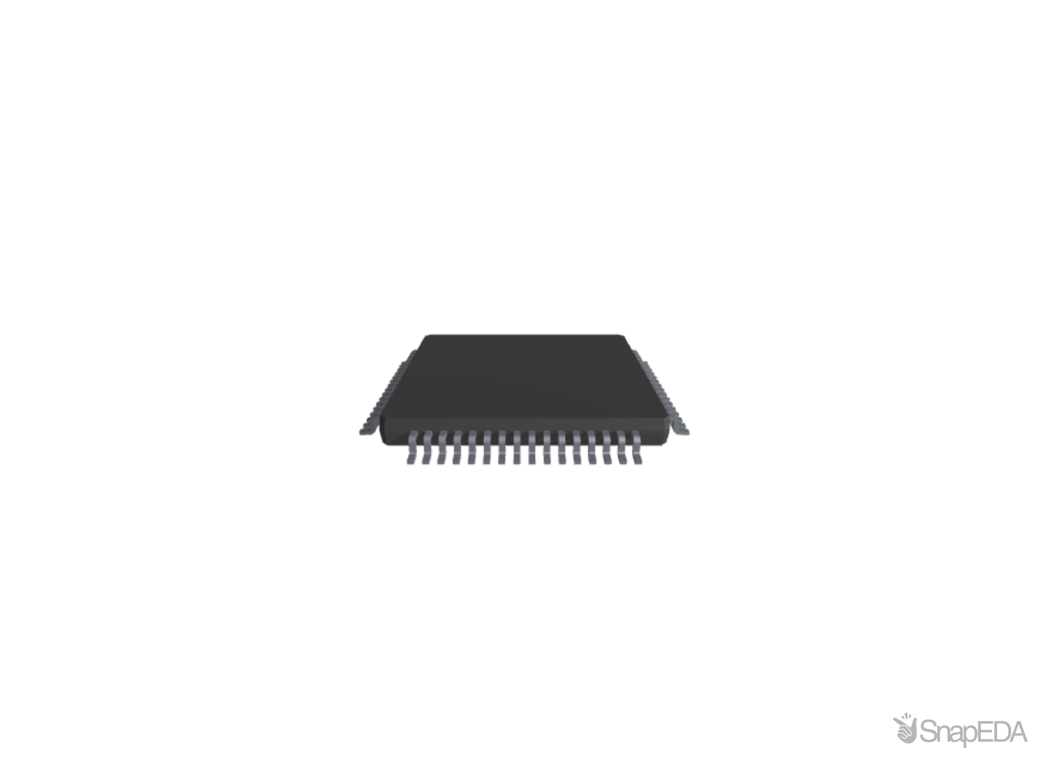 PIC18F6628-I/PT 3D Model