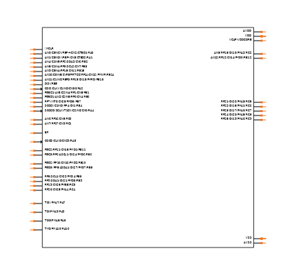 PIC24FJ64GA104-I/ML Symbol
